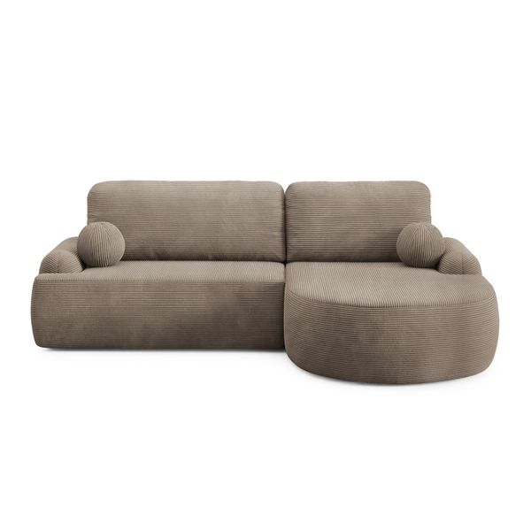 Lookway Ecksofa CLEO CORD Rundes Ecksofa günstig online kaufen