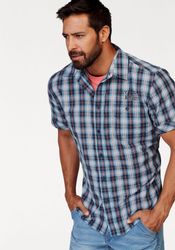 Man's World Kurzarmhemd mit kleinem Print günstig online kaufen