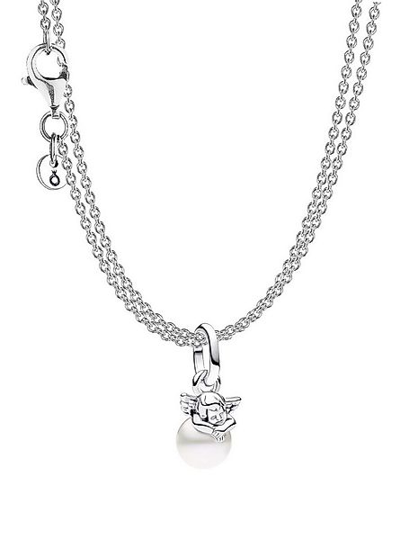 Pandora Kette mit Anhänger Damen Schmuckset mit 2-reihiger Halskette Amor S günstig online kaufen