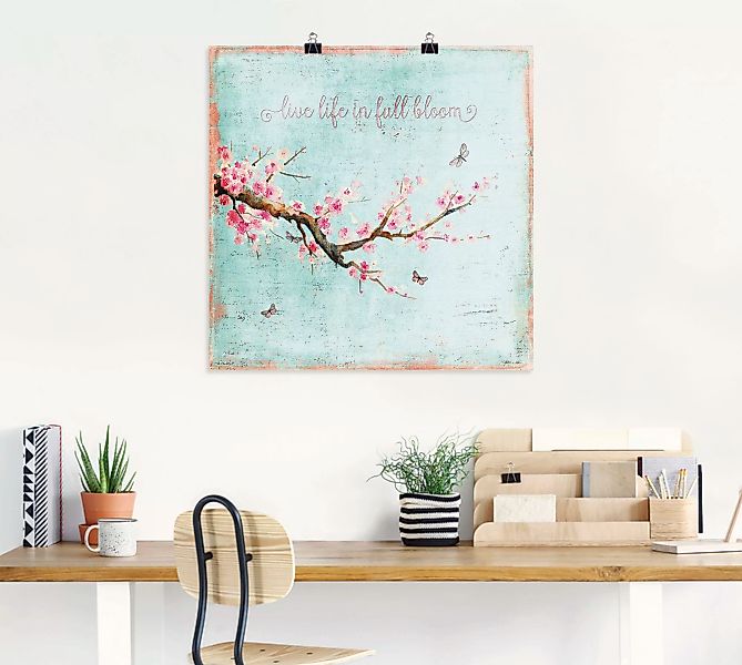 Artland Wandbild »Kirschblüte«, Blumen, (1 St.) günstig online kaufen