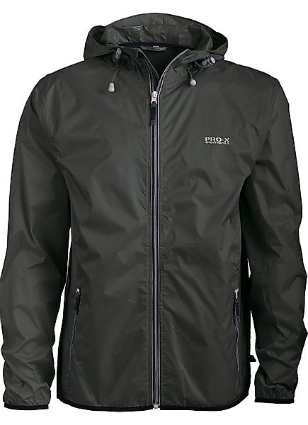 PRO-X ELEMENTS Regenjacke CLEEK integrierte Packtasche günstig online kaufen