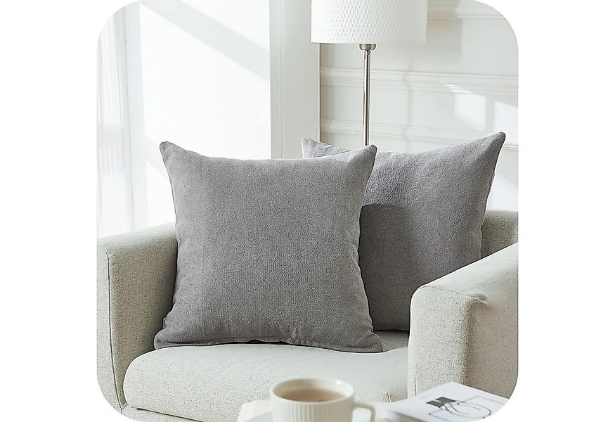 Interior by Hakito Dekokissen 2er Set Kissenbezug inklusive Füllkissen Kiss günstig online kaufen