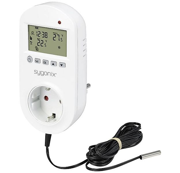 Sygonix Raumthermostat Universal Thermostat für Steckdose SY-5372566 günstig online kaufen
