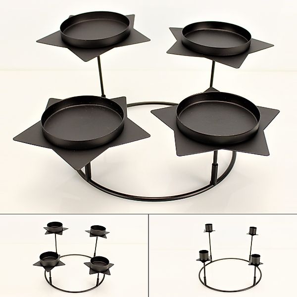 Online-Fuchs Kerzenständer - Kerzenhalter mit STERNEN günstig online kaufen