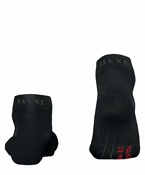 FALKE TE 4 Short Damen Tennis Socken, 37-38, Schwarz, Baumwolle, 16852-3000 günstig online kaufen