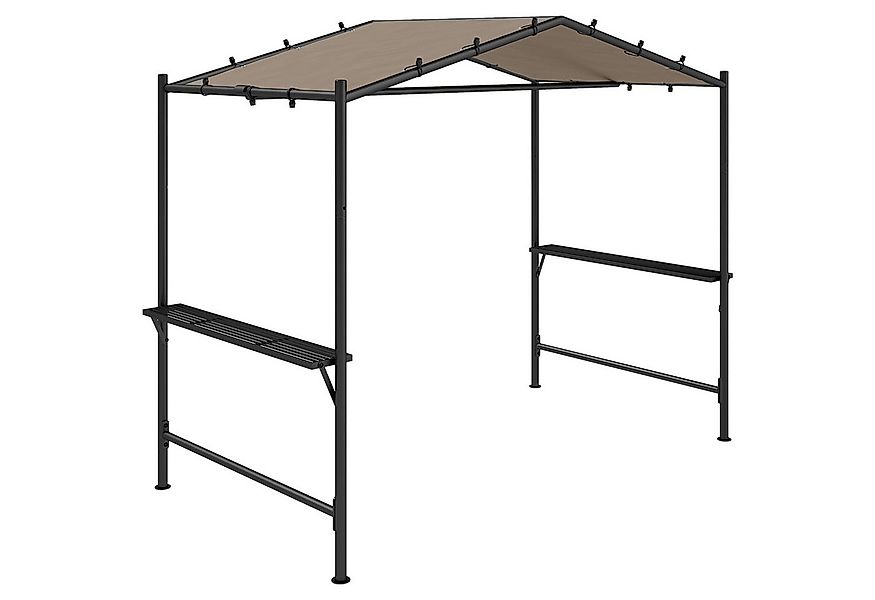 Outsunny Grillpavillon 277 x 149 x 230 cm, wasserdicht, flammhemmend, mit S günstig online kaufen