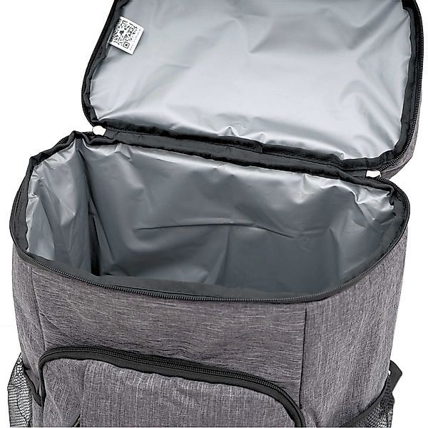 CampFeuer Freizeitrucksack 20 Liter Kühlrucksack, grau, günstig online kaufen