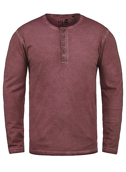 !Solid Rundhalsshirt SDTimur Longsleeve mit Used-Look günstig online kaufen