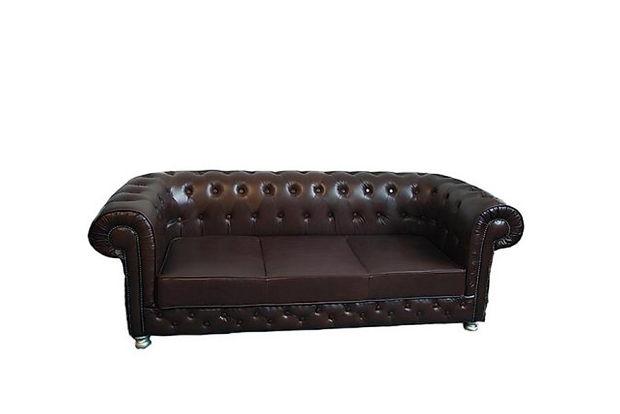 Xlmoebel Sofa Neue Torbay 3-Sitzer Polster Designer Couch Chesterfield Sofa günstig online kaufen