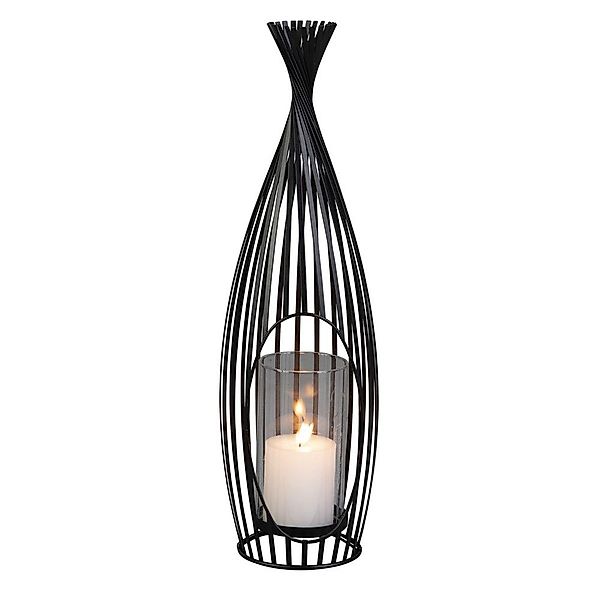 MICA Dekolicht Windlicht - schwarz - günstig online kaufen