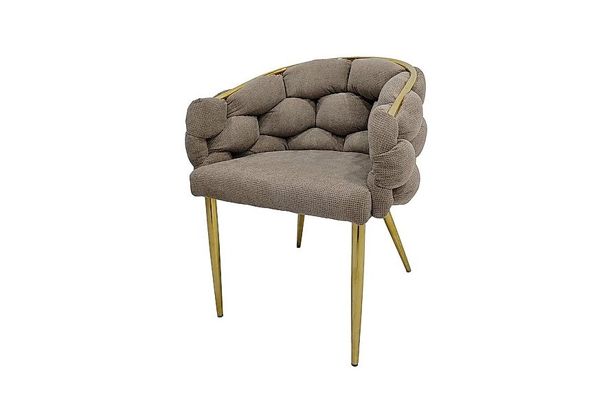 HTI-Living Esszimmerstuhl Stuhl Alsen Gold (Stück, 1 St), Design Polsterstu günstig online kaufen