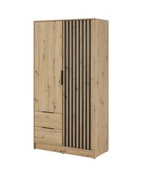 MOEBLO Kleiderschrank JOHN (Latten aus Holz, günstig online kaufen