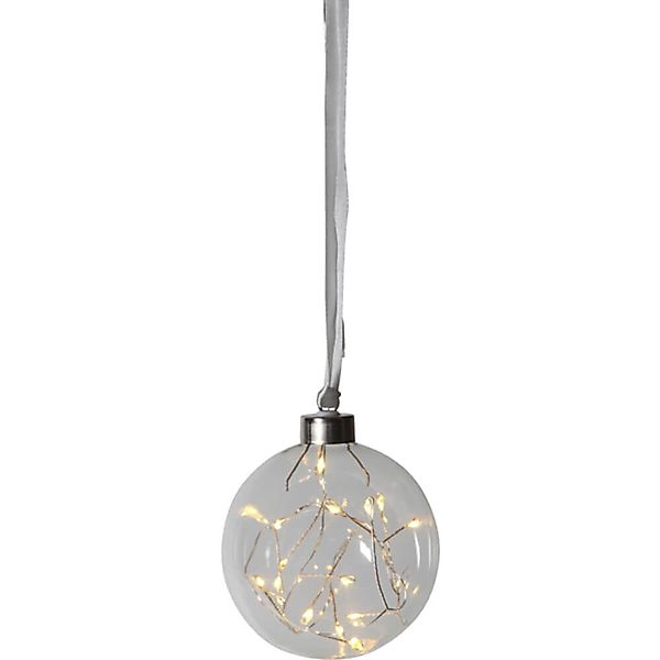 STAR TRADING LED Kugelleuchte "Glow" Glas, günstig online kaufen
