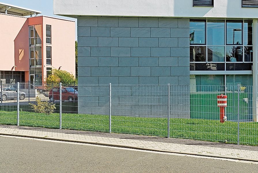 Alberts Doppelstabmattenzaun "Grundset", Höhe: 80-160 cm, Gesamtlänge: 4-30 günstig online kaufen