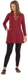 PUREWONDER Shirtkleid Langarm-Kleid A-Linien-Kleid dr9 Jersey günstig online kaufen