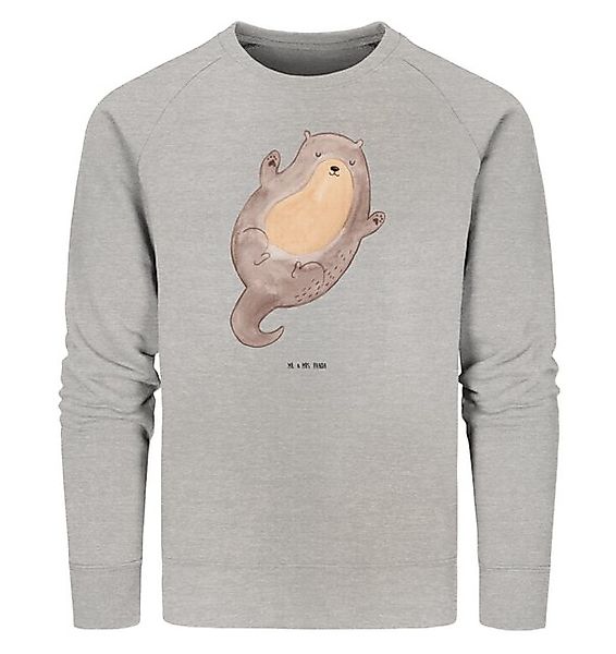 Mr. & Mrs. Panda Longpullover Otter Umarmen Größe L - Heather Grey - Gesche günstig online kaufen