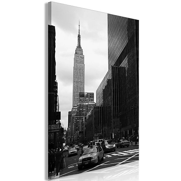 Wandbild - Street in New York (1 Part) Vertical günstig online kaufen
