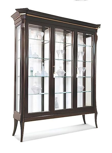 JVmoebel Vitrine Luxus Vitrine Schränke Vitrinen Schrank Wohnzimmer Holz Sc günstig online kaufen