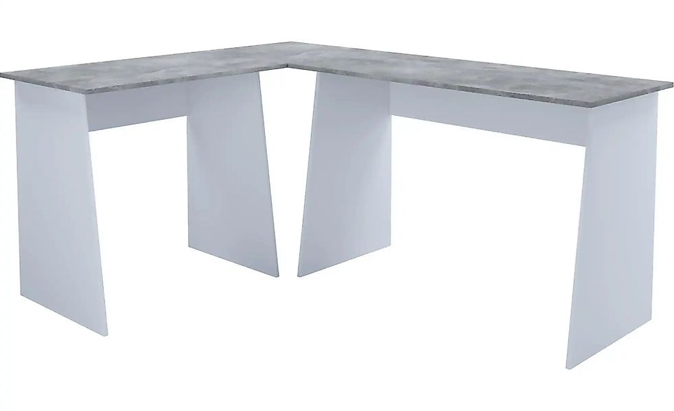 Eckschreibtisch  Masola ¦ weiß ¦ Maße (cm): B: 135 H: 74 Tische > Schreibti günstig online kaufen