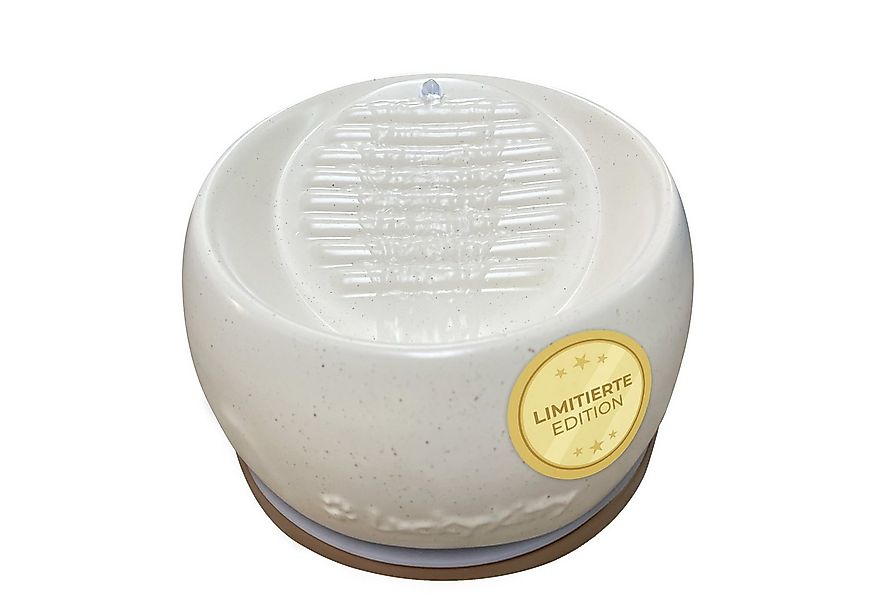 Lucky-Kitty Trinkbrunnen 1,5L Trinknapf LUXE aus Keramik mit Pumpe und Akti günstig online kaufen