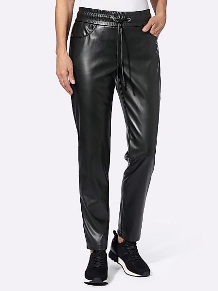 Classic Basics Lederimitathose günstig online kaufen
