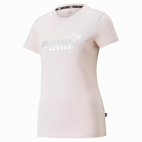 PUMA T-Shirt Puma Damen T-Shirt ESS+ Metallic Logo Tee 848303 günstig online kaufen