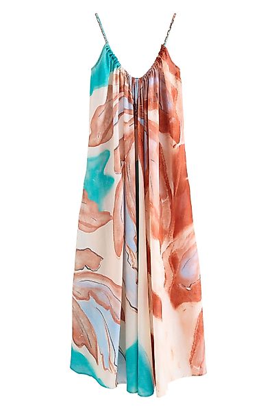 Next Maxikleid Voluminöses Maxikleid aus 100 % günstig online kaufen
