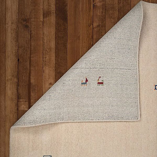 Paco Home Wollteppich »Gabbeh 312«, rechteckig, Kurzflor, handgewebt, reine günstig online kaufen