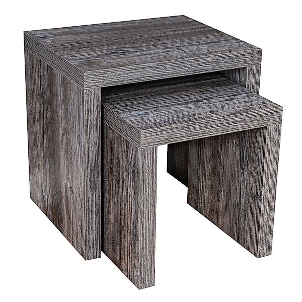 Levandeo® Couchtisch, Couchtisch 2 Satztisch Holz günstig online kaufen