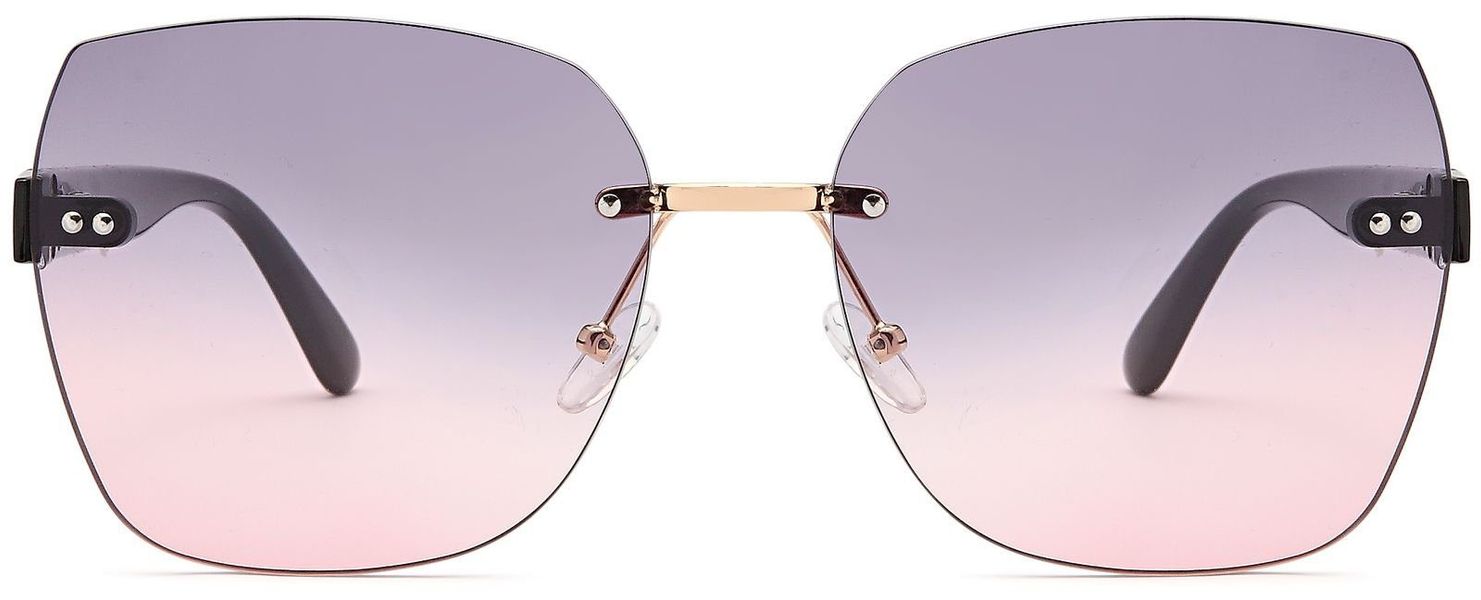 styleBREAKER Sonnenbrille Rahmenlose Rechteckige Sonnenbrille (1-St) günstig online kaufen