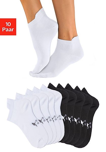 KangaROOS Sneakersocken Packung, 10 Stk. tlg. mit erhöhtem Bündchen günstig online kaufen
