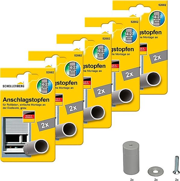 SCHELLENBERG Rollladen-Anschlagstopper für Rollläden, 2 mm Durchmesser, 4 m günstig online kaufen