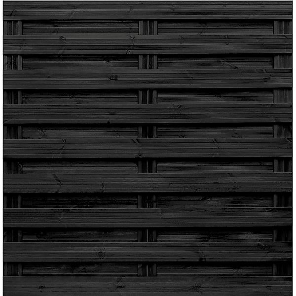 Sichtschutzzaun-Element Goch Anthrazit,asiert 180 cm x 180 cm günstig online kaufen