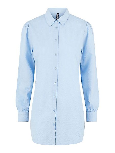 PIECES Pcronja Hemd Damen Blau günstig online kaufen