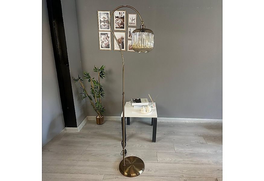 Bamyum Stehlampe Moderne Stehlampe aus Metall mit E27, verstellbarer Lampen günstig online kaufen