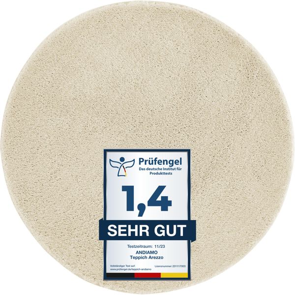 Andiamo Badematte "Arezzo" Höhe 16 mm rutschhemmend beschichtet fußbodenhei günstig online kaufen