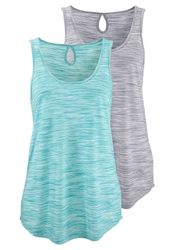 Beachtime Tanktop "mit Struktureffekt", (2er-Pack), aus pflegeleichter Qual günstig online kaufen