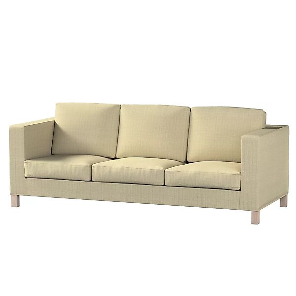 Bezug für Karlanda 3-Sitzer Sofa nicht ausklappbar, kurz, beige-creme, Bezu günstig online kaufen