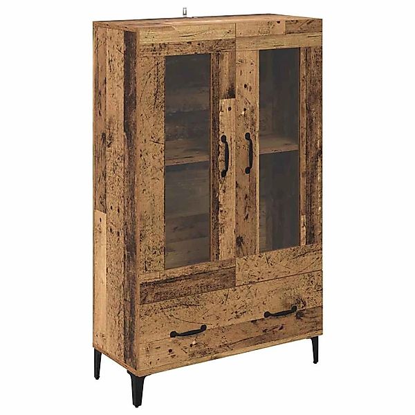 vidaXL Highboard Altholz 70 x 31 x 115 cm Verbundholz und Eisen 880860 günstig online kaufen