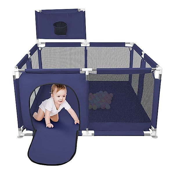 JEOBEST Laufstall Laufstall Baby 126x66cm Laufgitter günstig online kaufen
