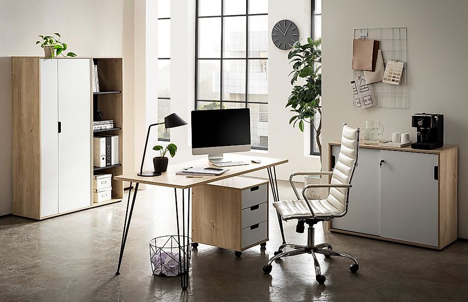 Schildmeyer Rollcontainer Emmik, Breite 40,1 cm, mit 3 Schubkästen, (1 St), günstig online kaufen