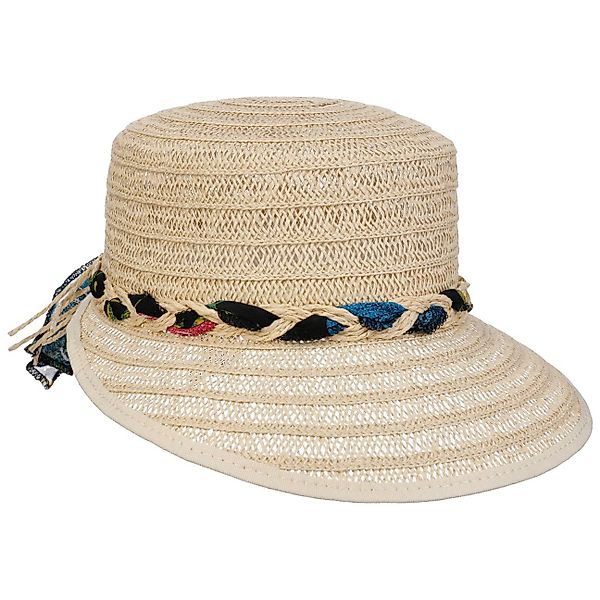 Lipodo Sonnenhut (1-St) Strohcap mit Schirm günstig online kaufen