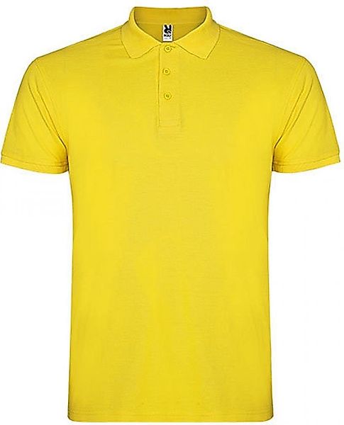 Roly Poloshirt Herren Star Poloshirt, Piqué günstig online kaufen