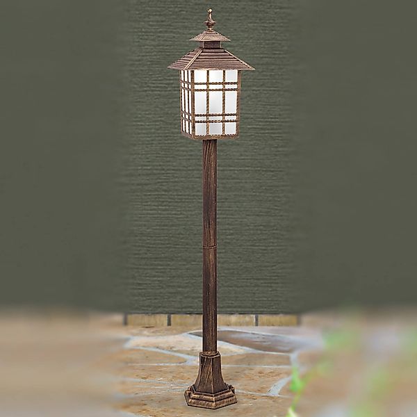 Orion Leuchten LED Außenleuchte Wegeleuchte Kiko 18x100cm Antik günstig online kaufen