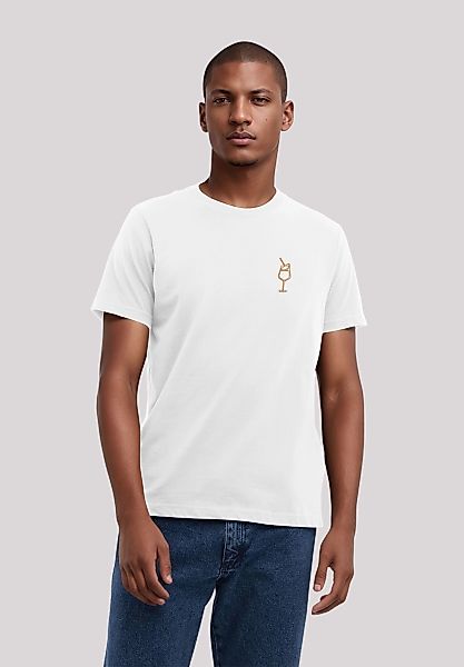 F4NT4STIC T-Shirt "Orange Spritz Bestickt", Premium Qualität günstig online kaufen