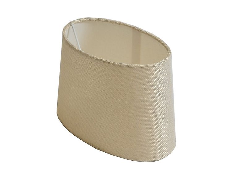 B&S Lampenschirm Lampenschirm oval aus Stoff im skandinavischen Design H 14 günstig online kaufen