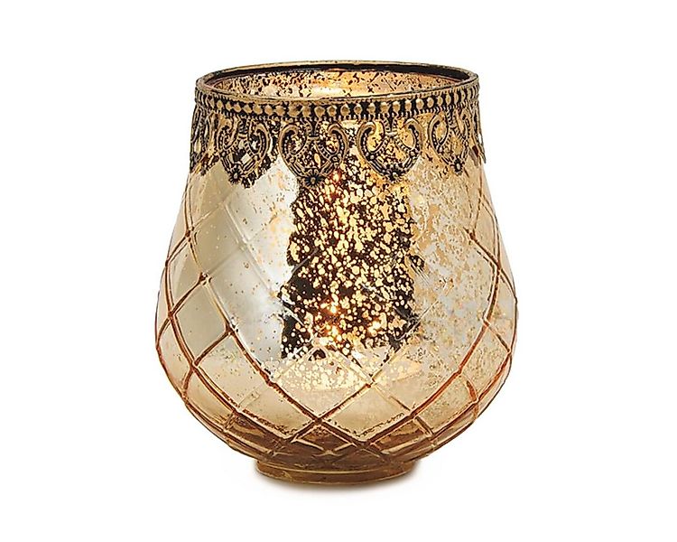 matches21 HOME & HOBBY Kerzenhalter Vintage Kerzenglas Laterne als Outdoor günstig online kaufen