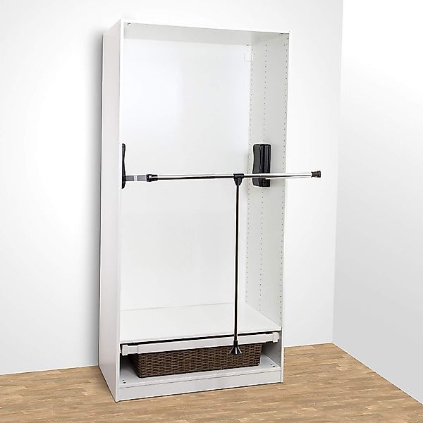 SO-TECH® Kleiderstange Kleiderlift mit Teleskop-Breitenverstellung 645 günstig online kaufen