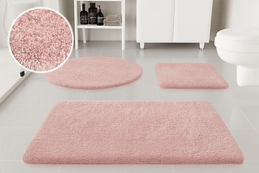 my home Badematte »Kaarin«, rutschhemmend beschichtet, schnell trocknend, B günstig online kaufen