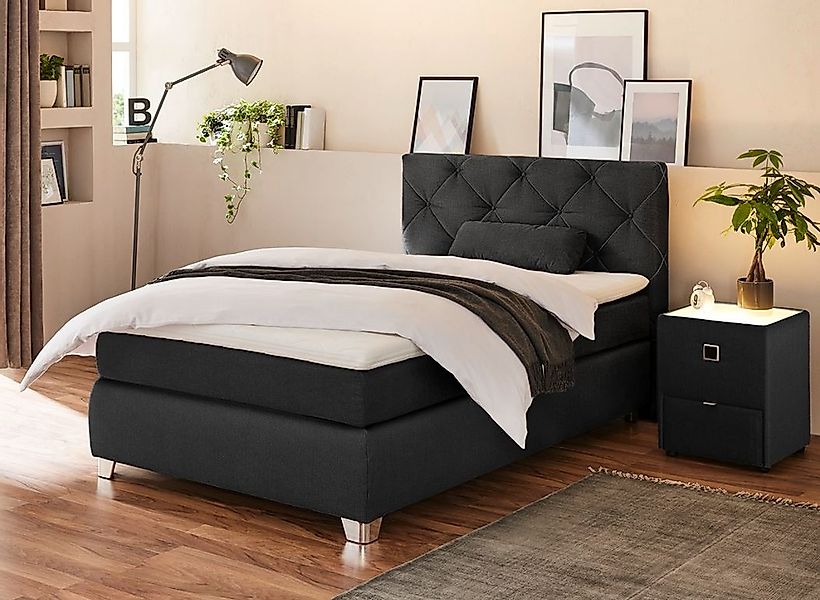Jockenhöfer Gruppe Boxspringbett "Finja" mit Topper und Zierkissen, erhältl günstig online kaufen
